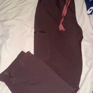 Figs Chocolate Brown Technical Collection Top